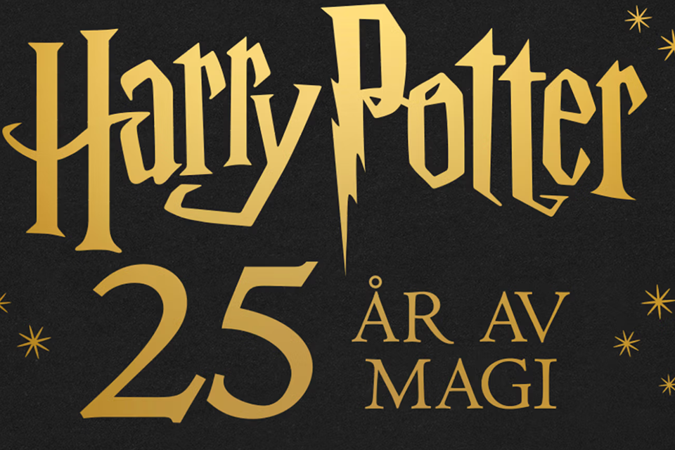 Grafik Harry Potter 25 år av magi