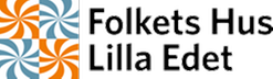 Logotyp med texten Folket Hus Lilla Edet