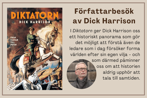 Fotokollage text och bild på Dick Harrison