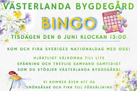 Grafik Västerlanda Bygdegård nationaldagsbingo